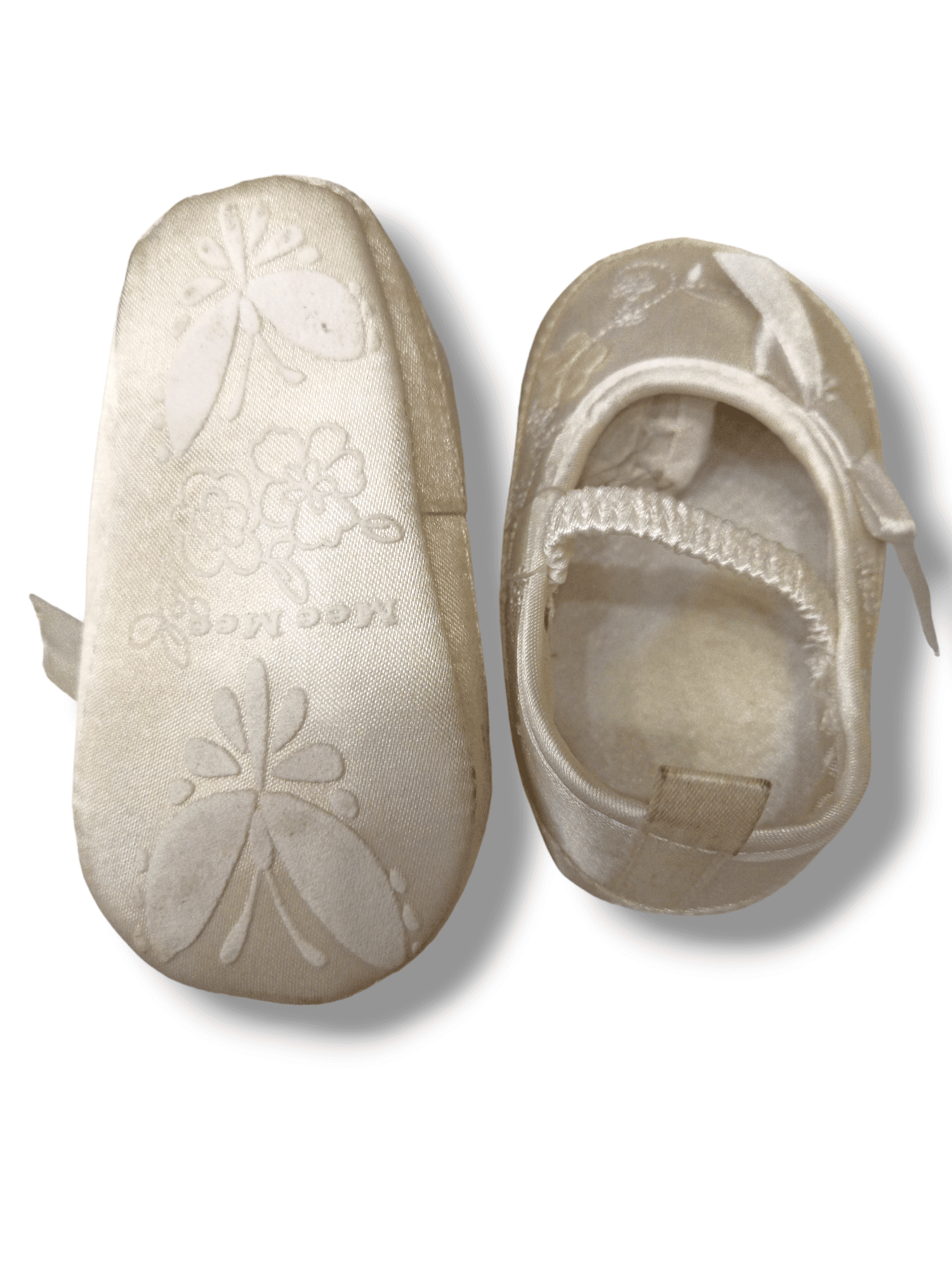 Mee Mee Baby Shoe for New Born Baby Infant Booty - White