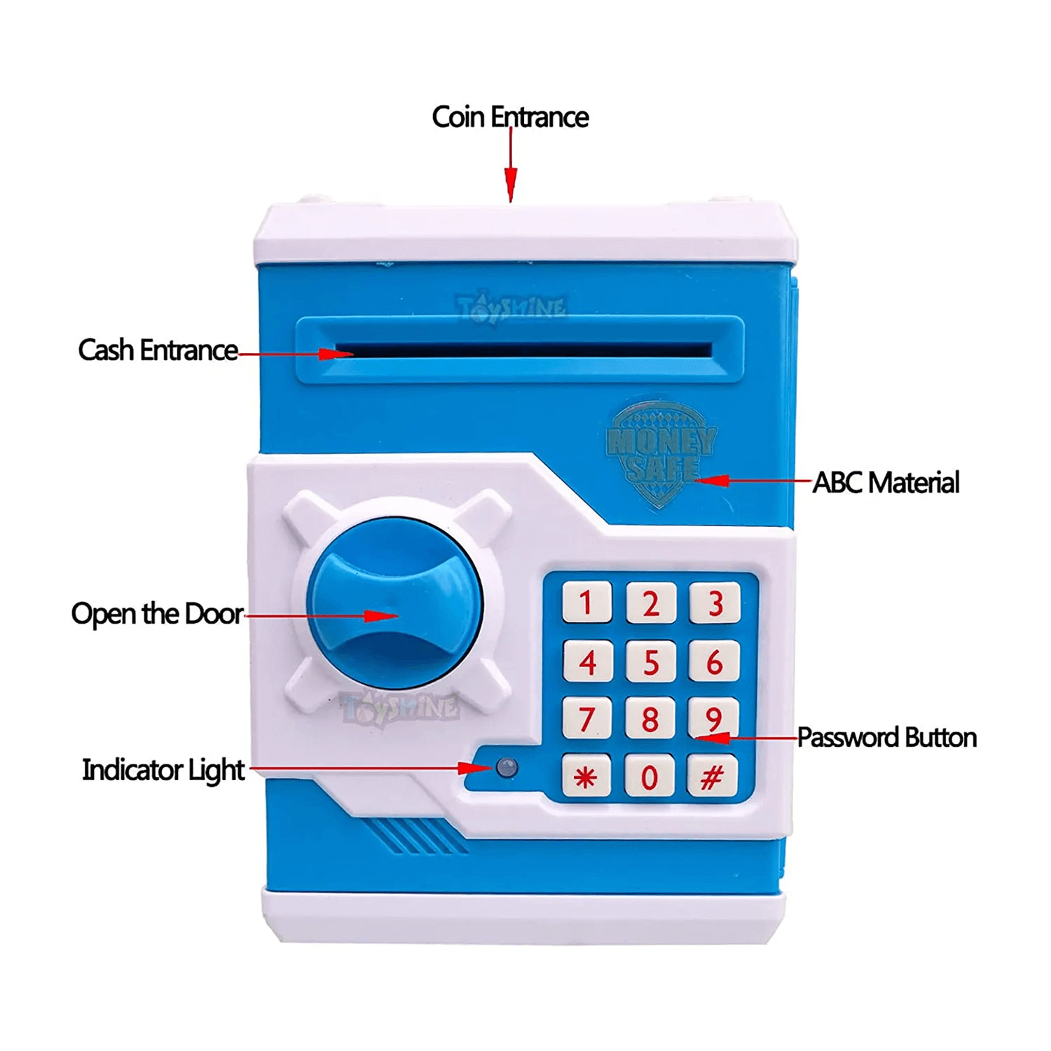 K V Impex Mini Atm Money Bank