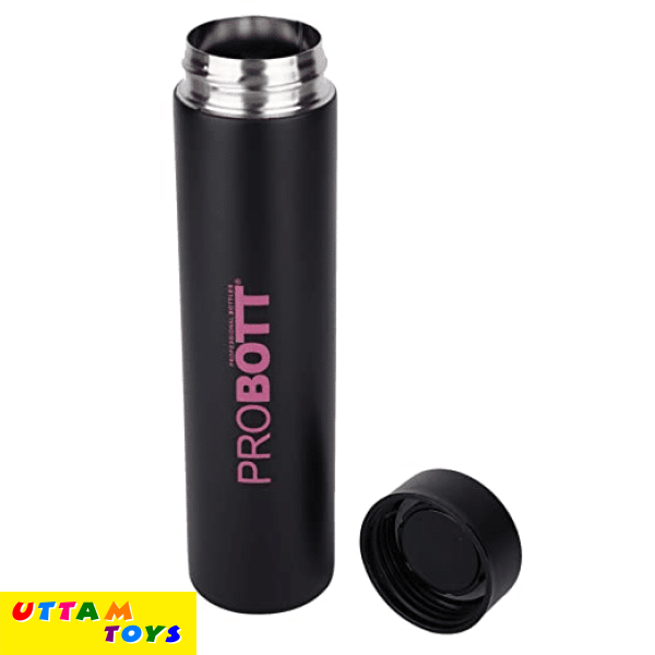 PROBOTT Thermosteel Compact Vacuum Flask 400ml -Pink Probott Probott Probott Probott Leak-Proof Bottle Cap The bottle comes with leak-proof technology. It ensures that you can carry it anywhere without coming across spillage. Easy To Carry The easy-to-Carry cap makes the drinking experience better. The compact structure of this bottle makes it ideal for carrying with you on any day-trip or hike. It is designed to be carried by hand or slipped into the side compartments of your backpack for easy access. Easy To Clean You can easily clean the inside and outside of the bottle with the brush and liquid wash. It is recommended to wash the bottle thoroughly before the first use. Double-walled Vacuum Insulation The unique double wall vaccum insulated design maintains the temperature of the beverage. Probott probott probott probott Hot & Cold Keep your drink Hot/Cold for hours. No Leakage The bottle comes with leak-proof technology. Cap quality also came with high quality inner gasket. 100% Stainless Steel PROBOTT Stainless Steel Water Bottle With Vacuum Tech, 400ml made from 100% stainless steel that is durable and rust-resistant. Food Grade SS 304 Food Grade Material Made with stainless steel 304 food grade materia