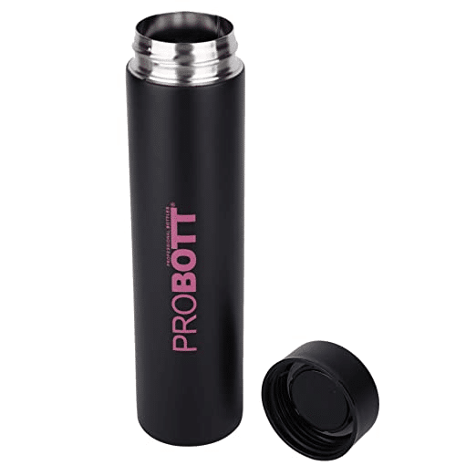 PROBOTT Thermosteel Compact Vacuum Flask 400ml -Pink Probott Probott Probott Probott Leak-Proof Bottle Cap The bottle comes with leak-proof technology. It ensures that you can carry it anywhere without coming across spillage. Easy To Carry The easy-to-Carry cap makes the drinking experience better. The compact structure of this bottle makes it ideal for carrying with you on any day-trip or hike. It is designed to be carried by hand or slipped into the side compartments of your backpack for easy access. Easy To Clean You can easily clean the inside and outside of the bottle with the brush and liquid wash. It is recommended to wash the bottle thoroughly before the first use. Double-walled Vacuum Insulation The unique double wall vaccum insulated design maintains the temperature of the beverage. Probott probott probott probott Hot & Cold Keep your drink Hot/Cold for hours. No Leakage The bottle comes with leak-proof technology. Cap quality also came with high quality inner gasket. 100% Stainless Steel PROBOTT Stainless Steel Water Bottle With Vacuum Tech, 400ml made from 100% stainless steel that is durable and rust-resistant. Food Grade SS 304 Food Grade Material Made with stainless steel 304 food grade materia