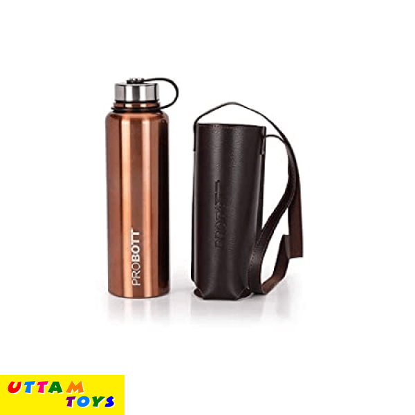 Probott Hulk Vacuum Flask Color Pearl Copper, Hot and Cold Water Bottle Capacity - 1500 ml