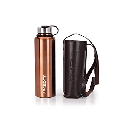 Probott Hulk Vacuum Flask Color Pearl Copper, Hot and Cold Water Bottle Capacity - 1500 ml