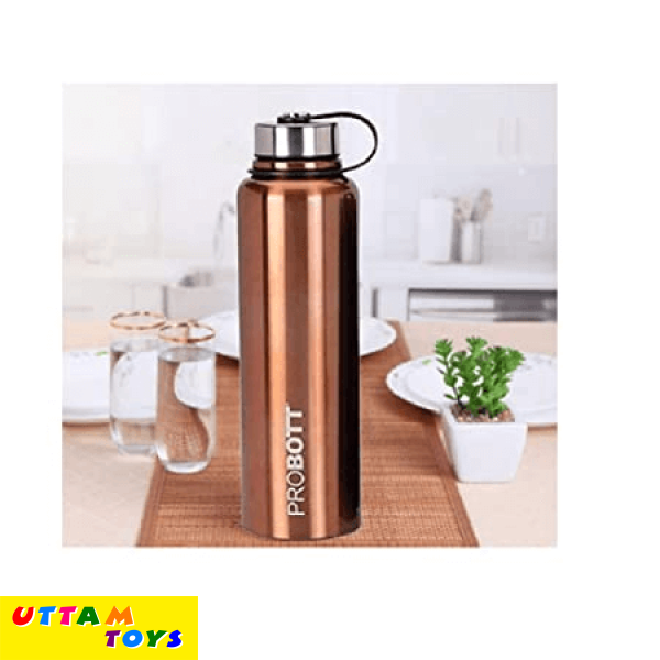 Probott Hulk Vacuum Flask Color Pearl Copper, Hot and Cold Water Bottle Capacity - 1500 ml