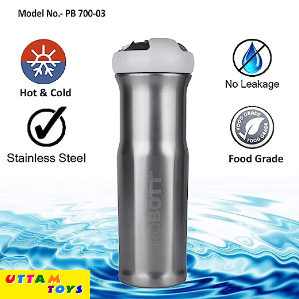 Probott Thermosteel Status Shaker for Protein Shake Gym 700ml