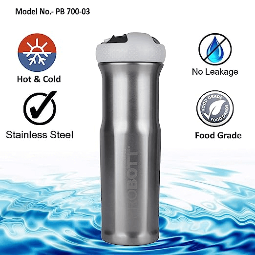 Probott Thermosteel Status Shaker for Protein Shake Gym 700ml