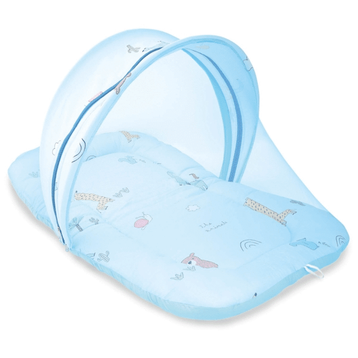 R For Rabbit Snuggy Safari Baby Bed - Easy to Carry, Convertible, HQ Zip, 100% Natural Cotton