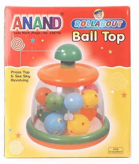 Anand Roll About Ball Top - Purple