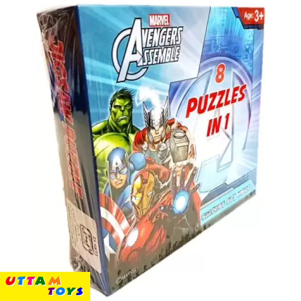 Topps Avengers Attractive Pack of Jigsaw Puzzles (8 Pieces)