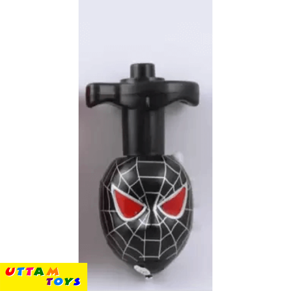 Uttam Toys Avengers Spinning Top Toy with Music and Flashing Lights - Multicolour