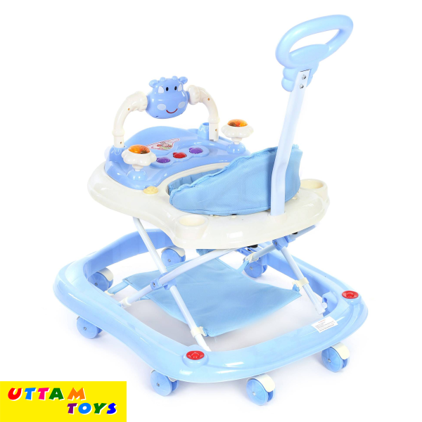 Mee Mee Musical Walker With Play Tray - Blue