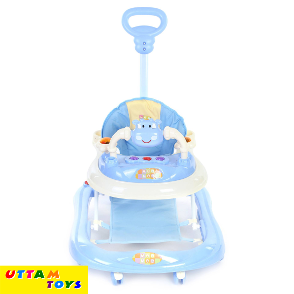 Mee Mee Musical Walker With Play Tray - Blue