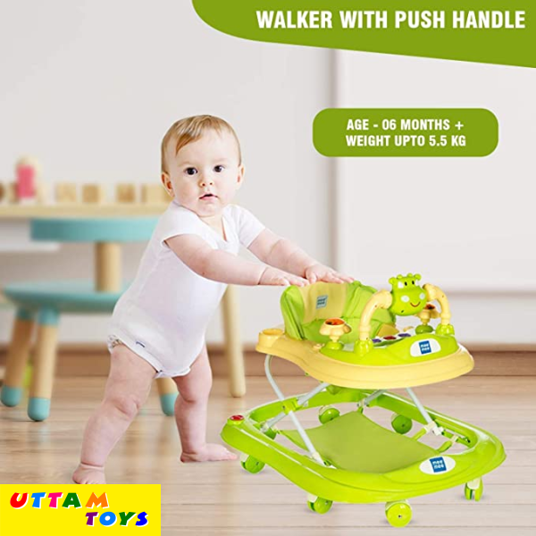 Mee Mee Musical Walker With Play Tray -Blue