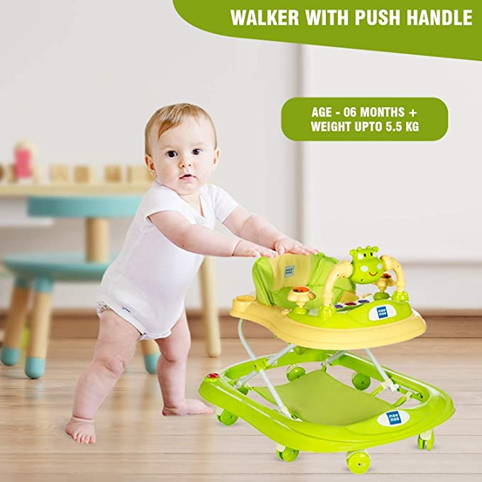 Mee Mee Musical Walker With Play Tray -Blue