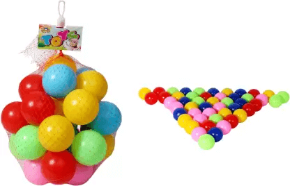 Toysons Soft Balls Multicolour Set - 25 Pcs