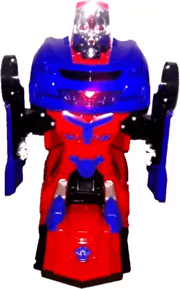 Uttam Toys Robot to car Changeable Robot car Toys for Kids (Red, Blue)