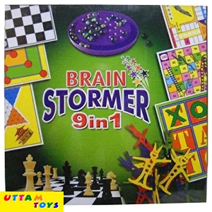 Brain Stormer 9 In 1 Money & Assets Games Board Game