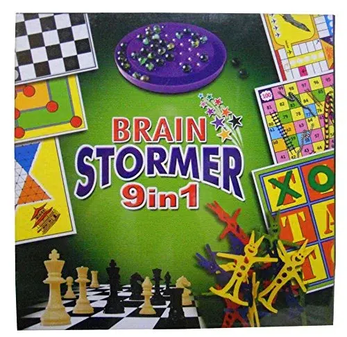 Brain Stormer 9 In 1 Money & Assets Games Board Game