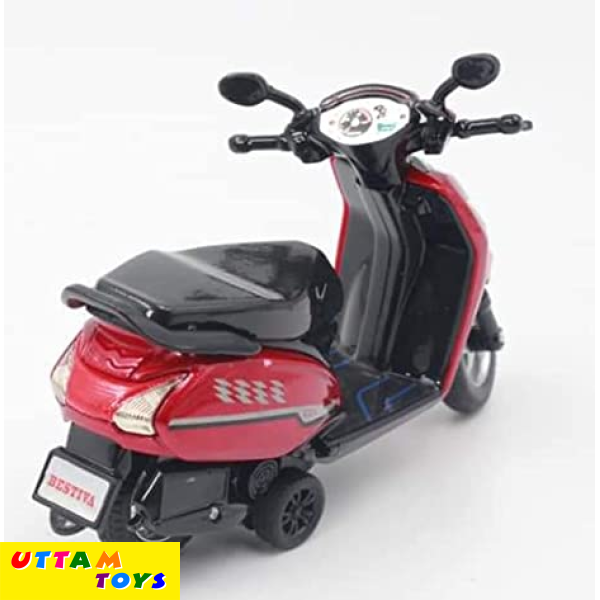 Centy Toys Bestiva Red Colour scooty