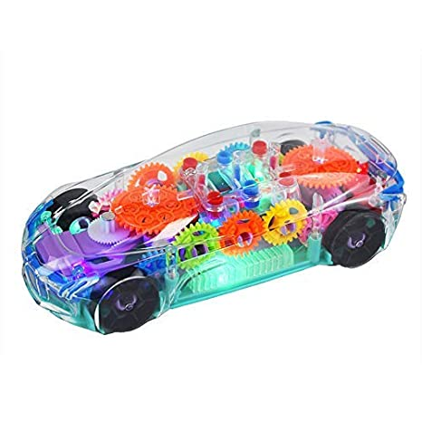 Concept Racing Car with 3D Flashing Led Lights Musical Car