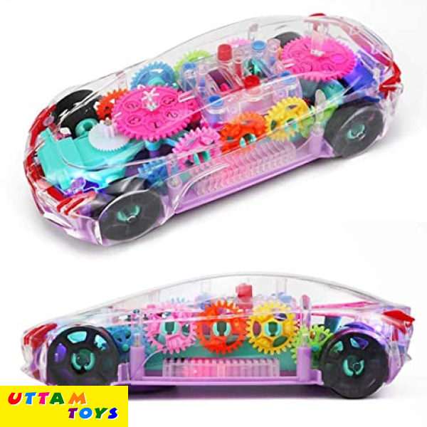 Concept Racing Car with 3D Flashing Led Lights Musical Car