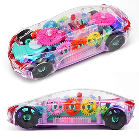 Concept Racing Car with 3D Flashing Led Lights Musical Car