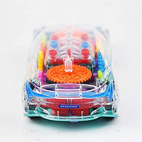 Concept Racing Car with 3D Flashing Led Lights Musical Car