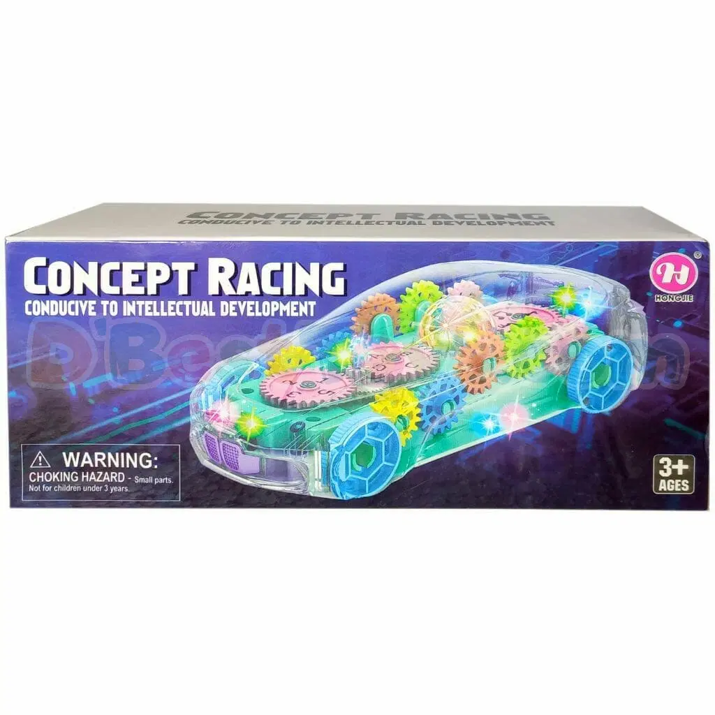 Hong Jie Concept Racing Car Gear Simulation, Music & Flashing