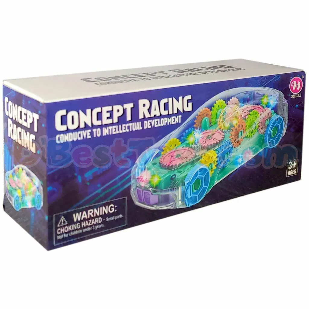 Hong Jie Concept Racing Car Gear Simulation, Music & Flashing