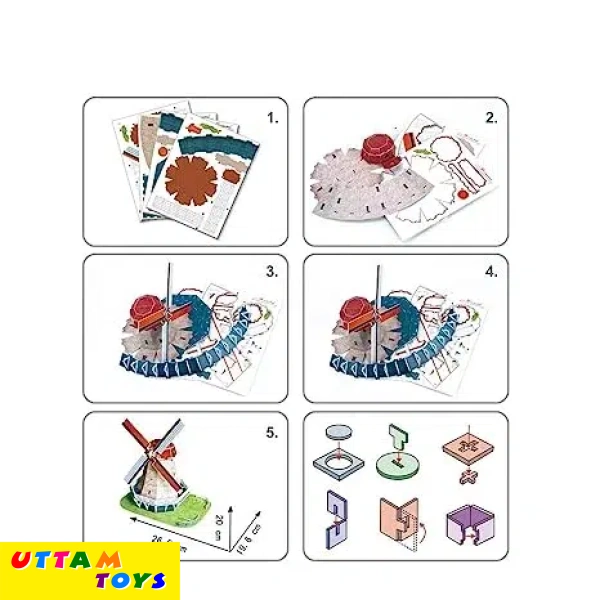 Cubicfun Holland Windmill (45 Pcs)