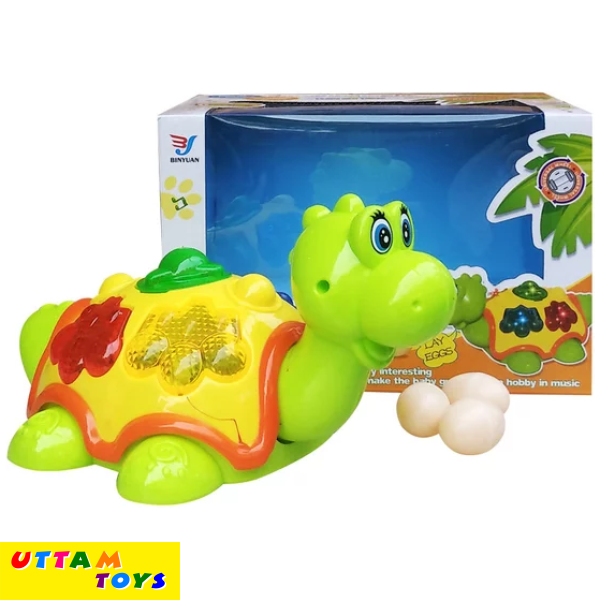 Dazzle Dinosaur Lay Egg