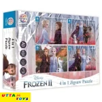 Ratna's Disney Frozen 4in1 Jigsaw puzzle for Kids