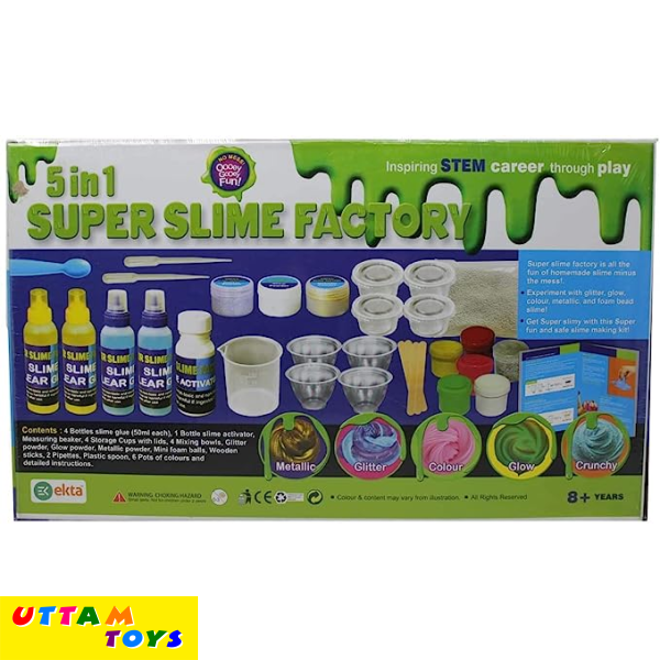 Ekta 5 in 1 Super Slime Factory