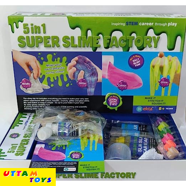 Ekta 5 in 1 Super Slime Factory