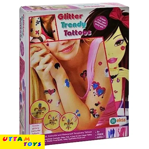 Ekta Glitter Body Tattoos by Krasa Toys