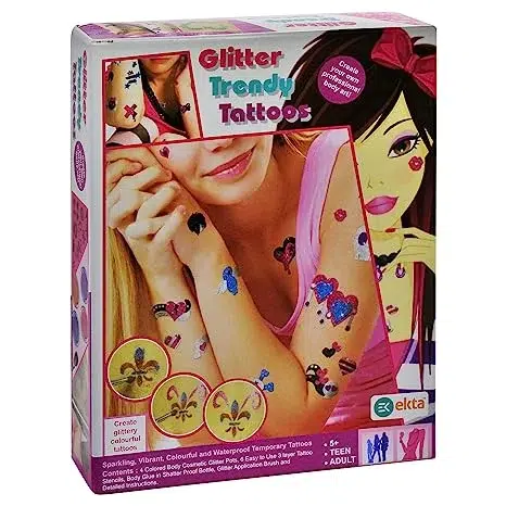 Ekta Glitter Body Tattoos by Krasa Toys