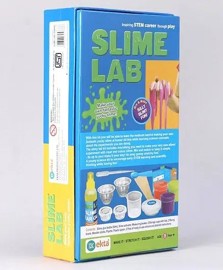 Ekta Slime Lab Slime Making Kit - Multicolor