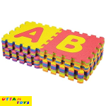 Eva Mat Big Size Puzzle Foam Interlocking Learning Alphabet Flooring Mat for Kids (26 Pieces)