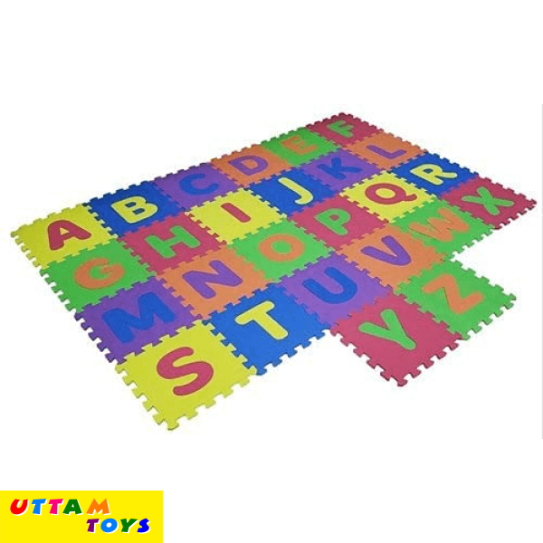 Eva Mat Big Size Puzzle Foam Interlocking Learning Alphabet Flooring Mat for Kids (26 Pieces)