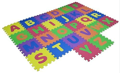 Eva Mat Big Size Puzzle Foam Interlocking Learning Alphabet Flooring Mat for Kids (26 Pieces)