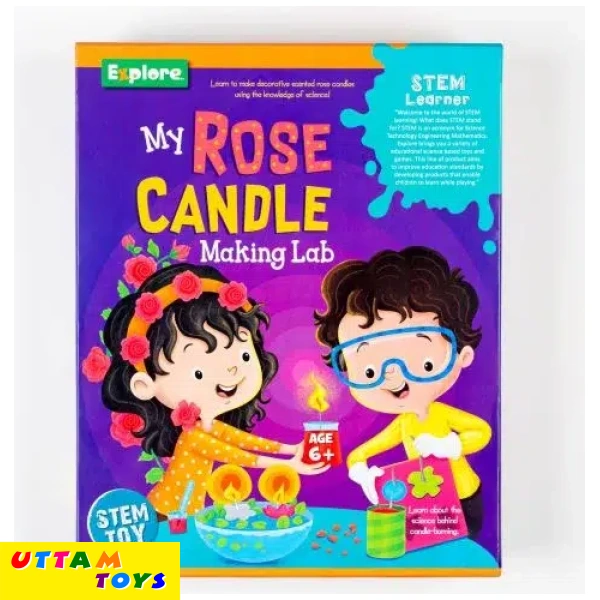 Explore | STEM Learner | My Rose Candle Making Lab