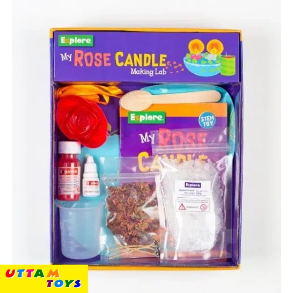 Explore | STEM Learner | My Rose Candle Making Lab