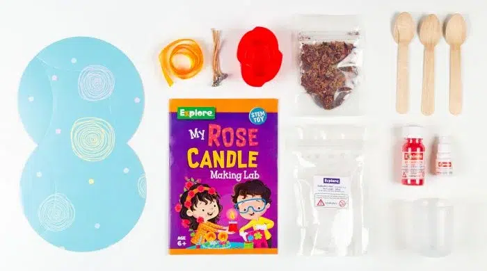 Explore | STEM Learner | My Rose Candle Making Lab