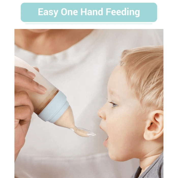 R For Rabbit Silicone Feeding Bottle Spoon