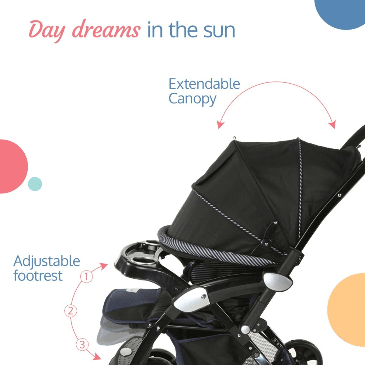 Luvlap Galaxy Stroller