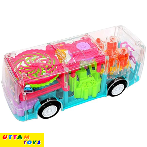 Y J Toys Gear Light Bus Transparent Shell