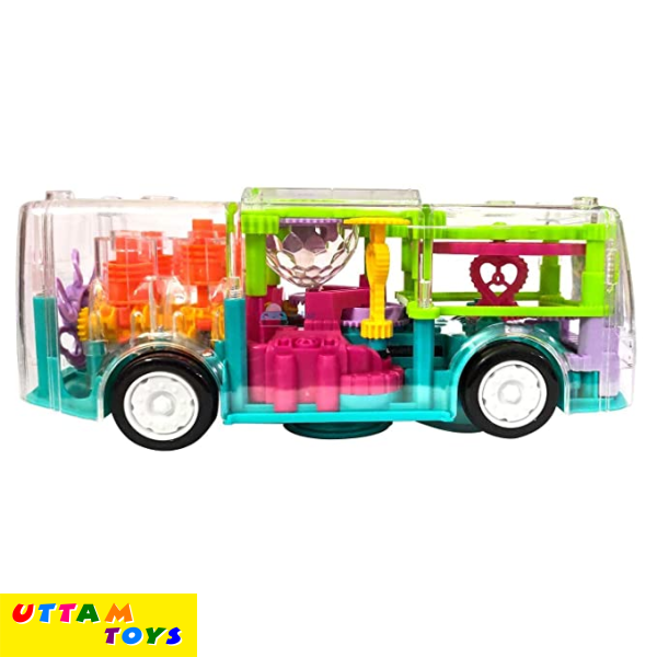 Y J Toys Gear Light Bus Transparent Shell