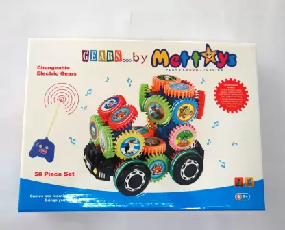 Met Toys Gears Car Set (Multicolor)