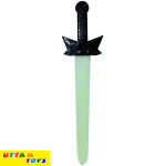 Uttam Toys Glow in The Dark Sword LED Glow Light-Up Weapon Toy Dark Glow Talwar Role Play Toys