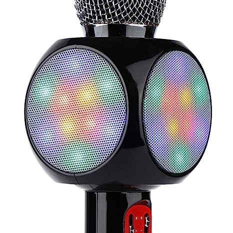 Wireless/Bluetooth Karaoke Microphone Handheld Condenser Microphone with Bluetooth Speaker