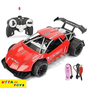 Happy Kids Moka Rapid Drift Racing Cool Alloy Body Strong Motor Power Sports car Radio Remote Control rc car